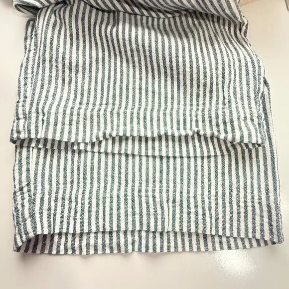 Old Navy Pants Set of 2 Womens XXL Beige & Stripe Linen Blend Wide Leg High Rise - Picture 9 of 13